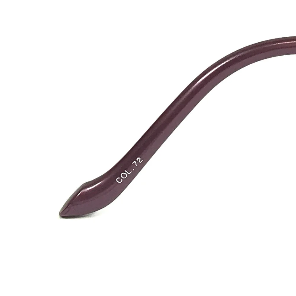 ogi Eyeglasses Frames 5002 COL. 72 Red Bordeaux Titanium Full Rim 40-20-140